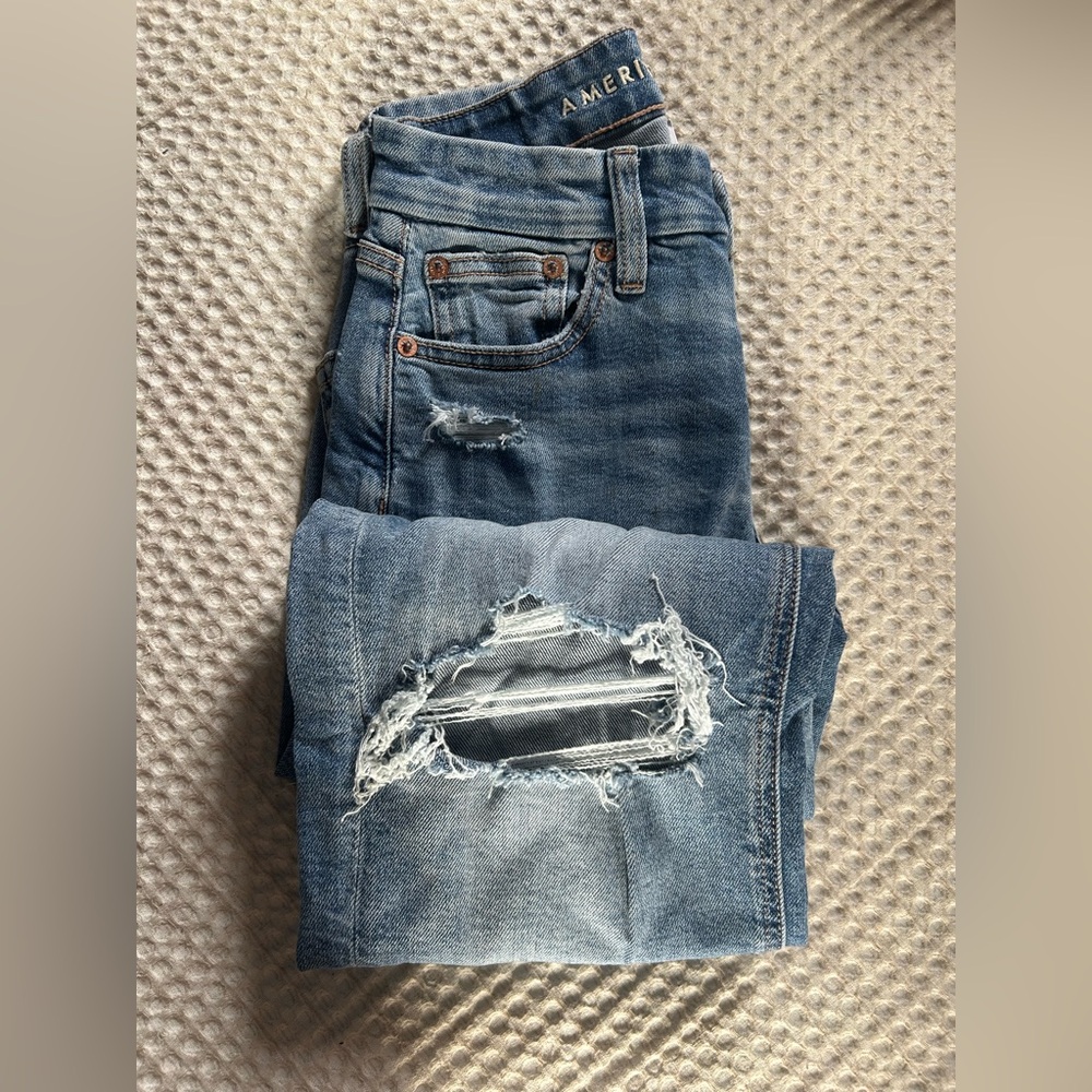 BNWT AE Curvy Straight Jeans